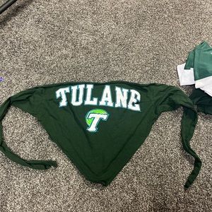 Tulane bandana top